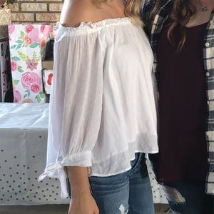 Off the shoulder top